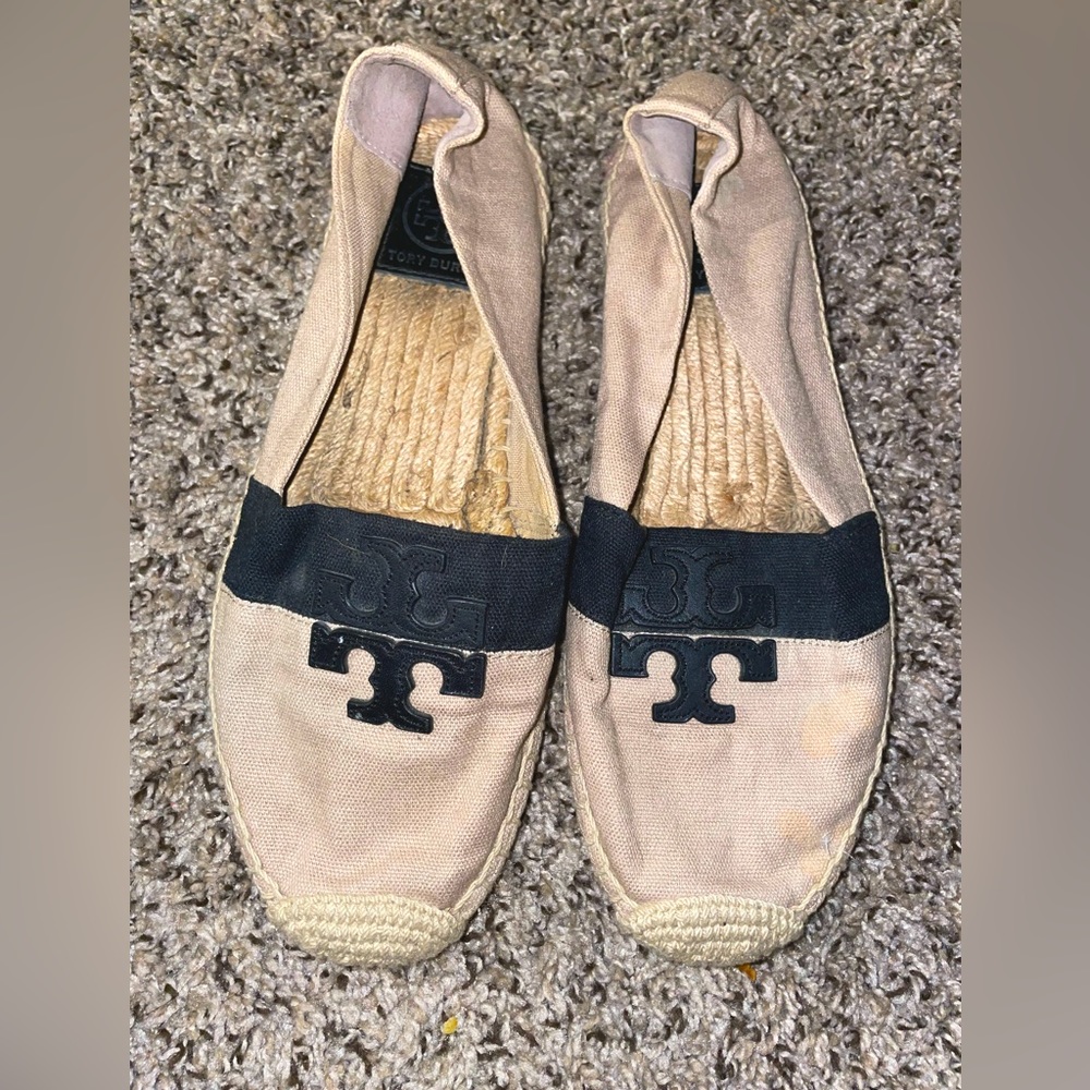 Tory Burch DOUBLE T JAQUARD ESPARDRILLE